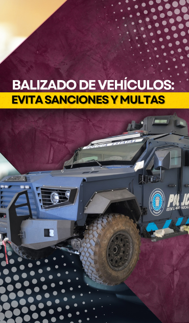 Balizado de vehículos México